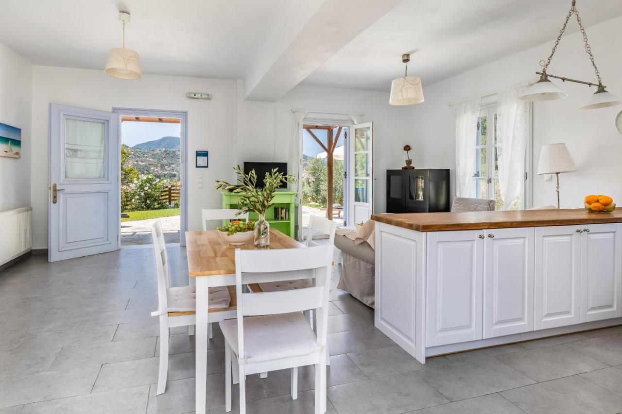 Villa Rodia With Swimming Pool On Skopelos Island Екстериор снимка